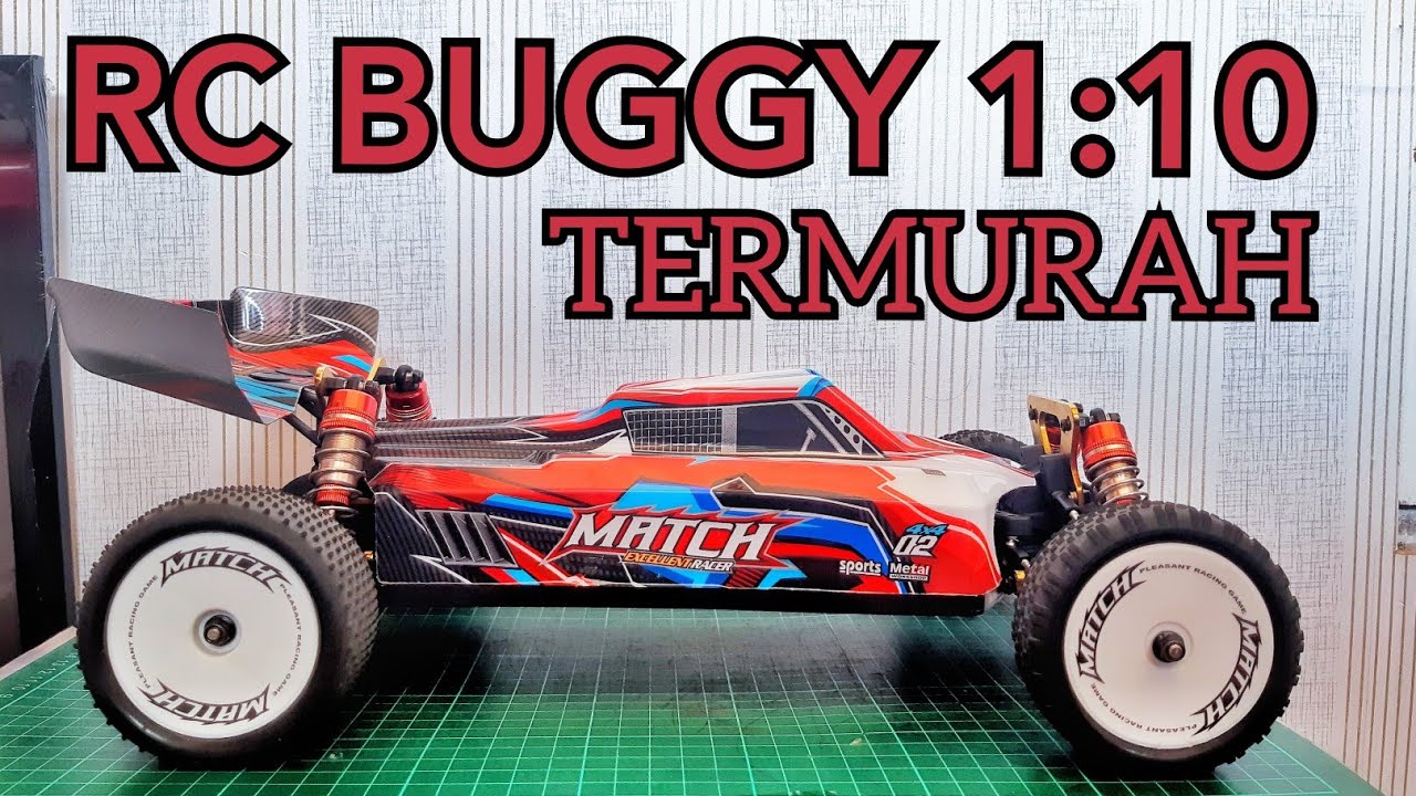 Unboxing & Review WLtoys 104001 | RC Buggy 1:10 Termurah 2021 Indonesia