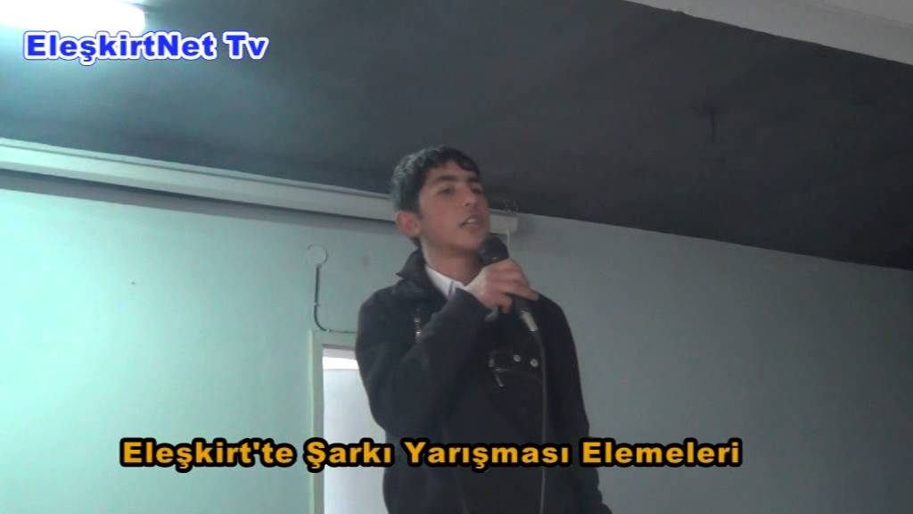 Eleşkirt'te şarkı yarışması elemeleri