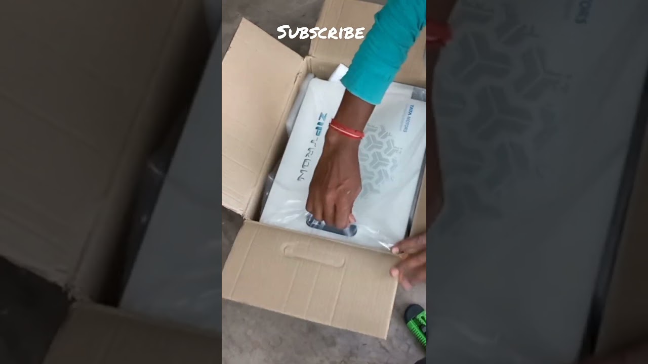 Tata Power EV home charging kit unboxing 