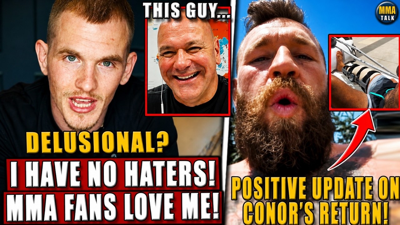 DELUSIONAL?! Ian Garry CLAIMS he's 'BELOVED' by MMA fans! POSITIVE UPDATE on Conor McGregor's return