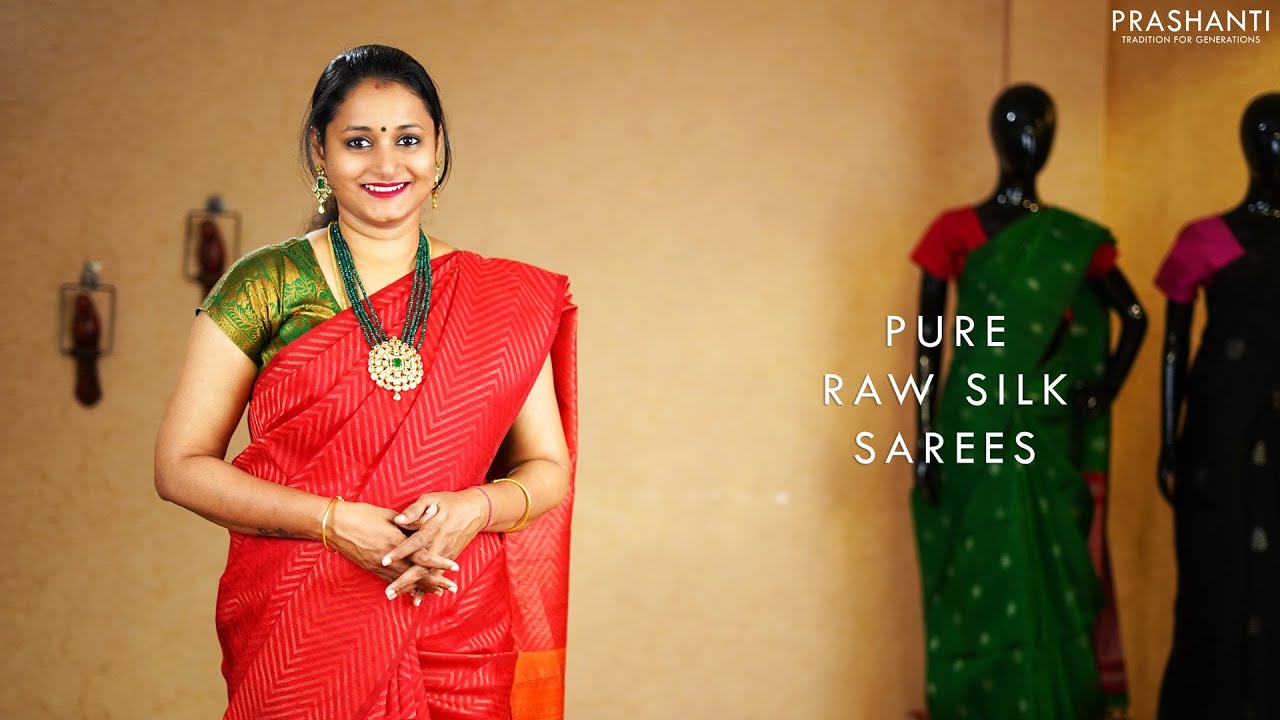 Pure Raw Silk sarees | 26 Mar 2021 | Prashanti