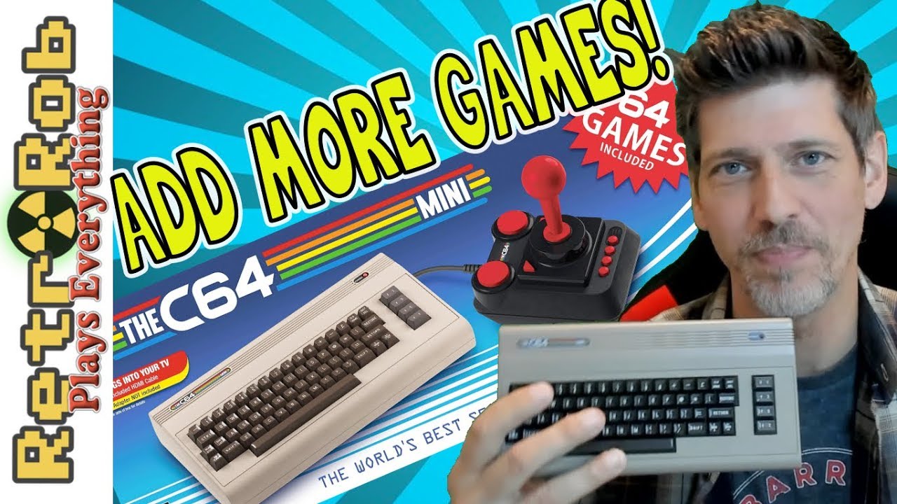 🔧🧰 Как обновить прошивку и добавить больше игр на C64 Mini 🧰🔧