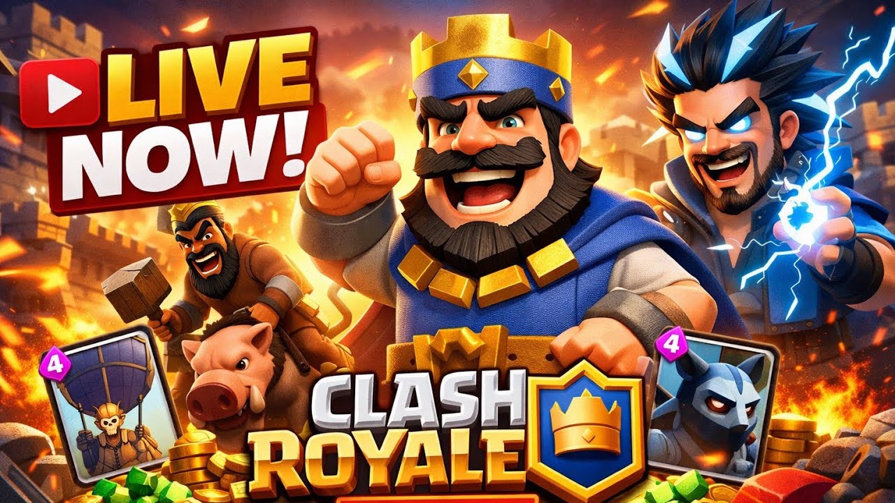 Clash Royale Live | Perfect Defense Challenge 🛡️ | Road to 7000 Trophies 🏆