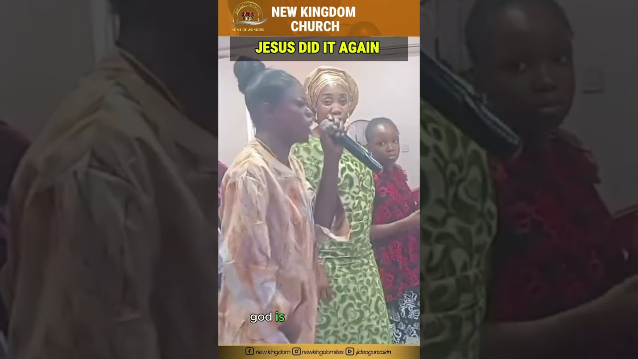 JESUS DID IT AGAIN IN NEW KINGDOM CHURCH (Home of Wonders)