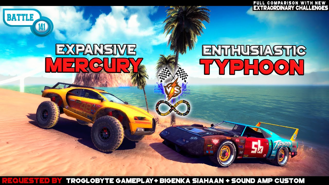 New Update Cars Mercury Vs Typhoon Epic Battle Off The Road | Android New OTR Gameplay Infinite