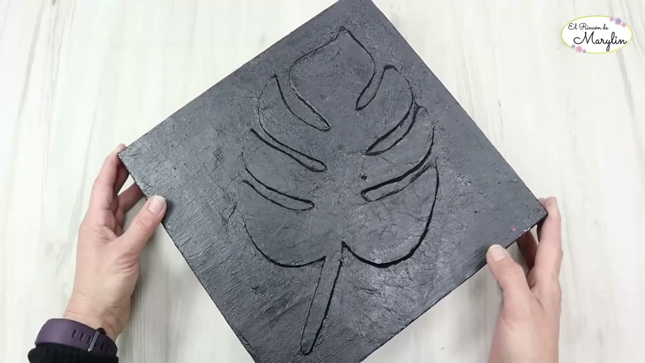 3 DIY para hacer CUADROS DECORATIVOS con CARTON