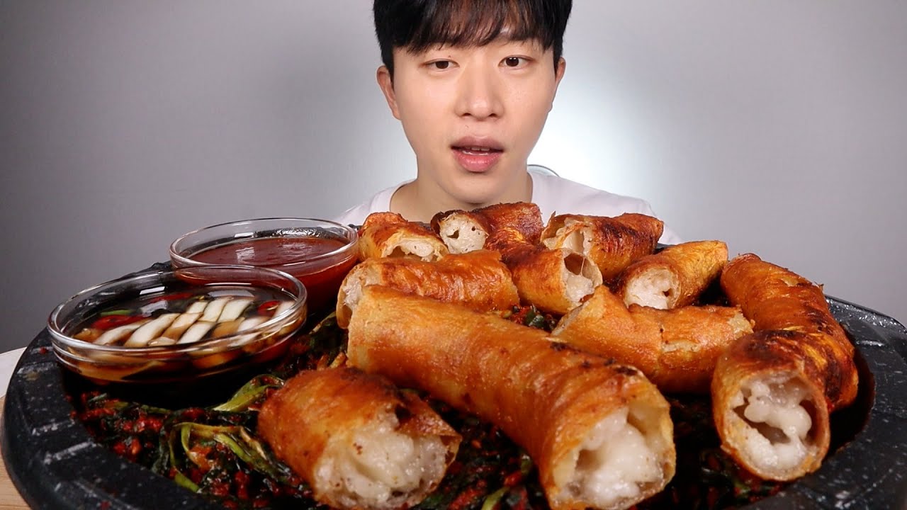 바삭하게 터지는 통대창… 그냥 먹어보겠습니다 먹방 Crispy Whole Intestines… Let’s Try It (ASMR MUKBANG)