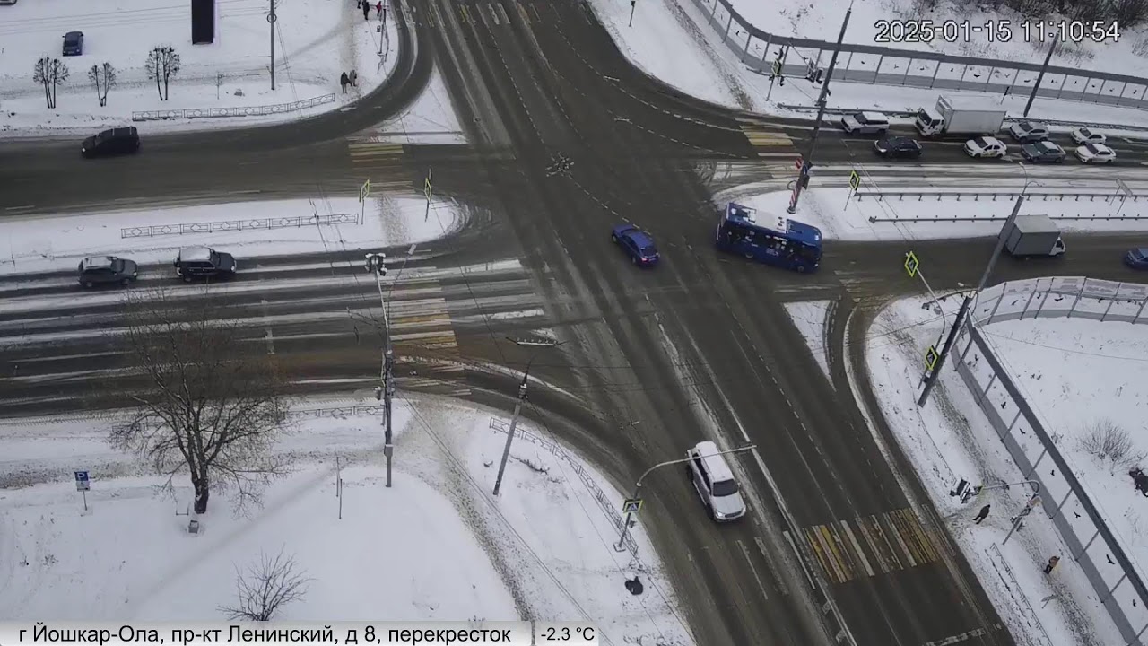 Live Stream: Discover the Beauty of Yoshkar-Ola Through City Cameras. Прямая трансляция:  Йошкар-Ола