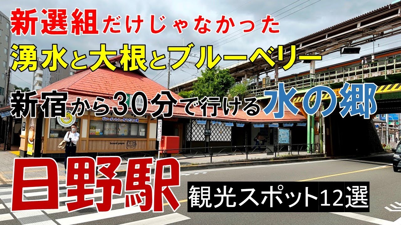 【日野】週末の日帰り観光におすすめ。日野駅周辺の観光スポット12選