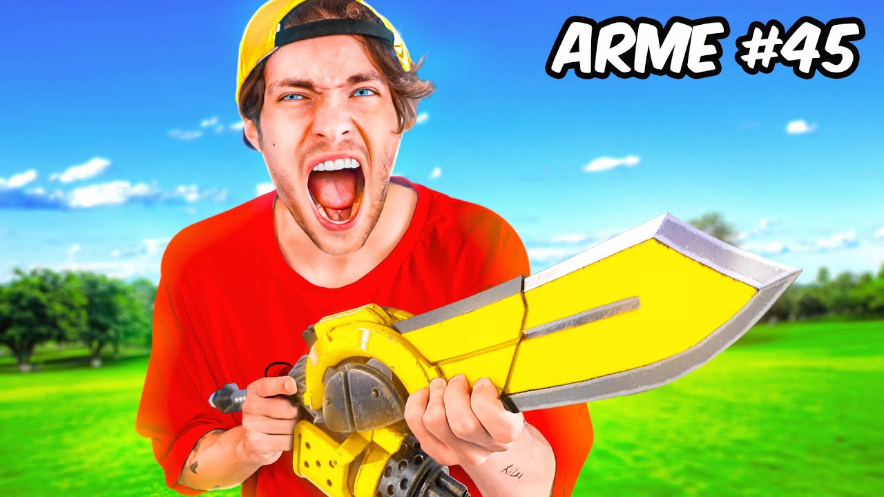 Je Teste Les ARMES des ANIMÉS dans LA VRAIE VIE !