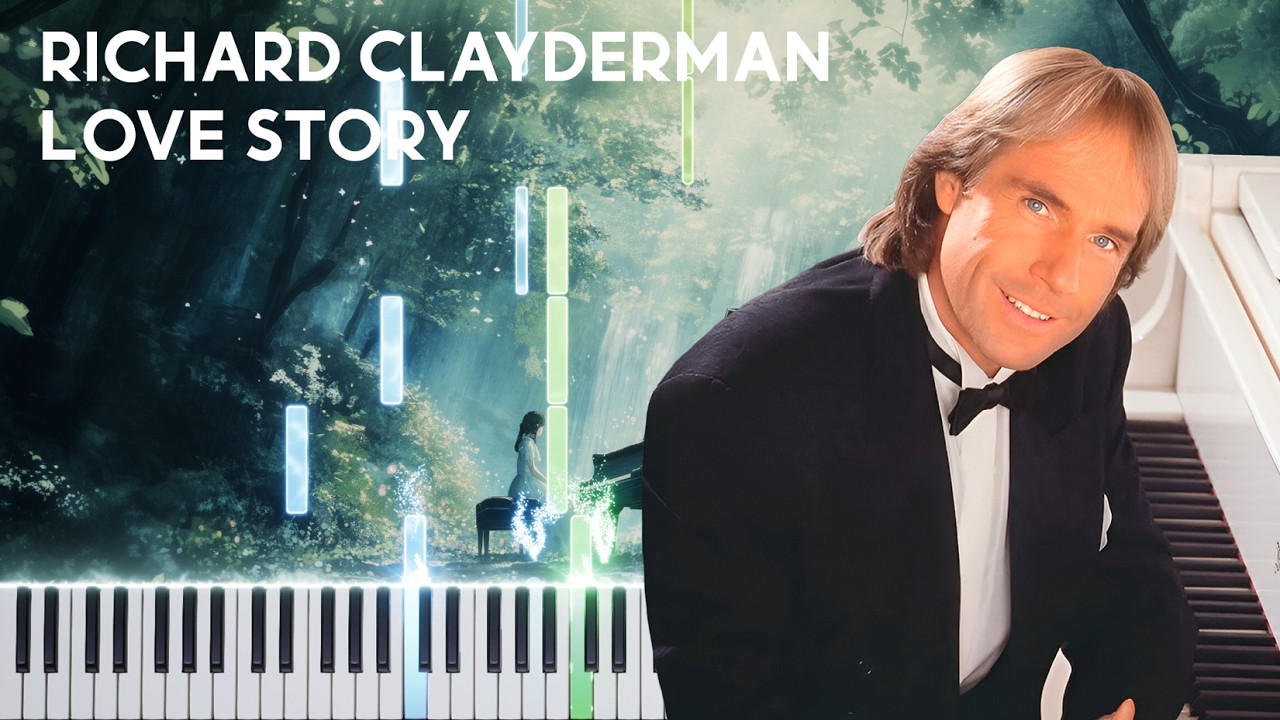 Love Story – Richard Clayderman | Piano Tutorial [Medium]