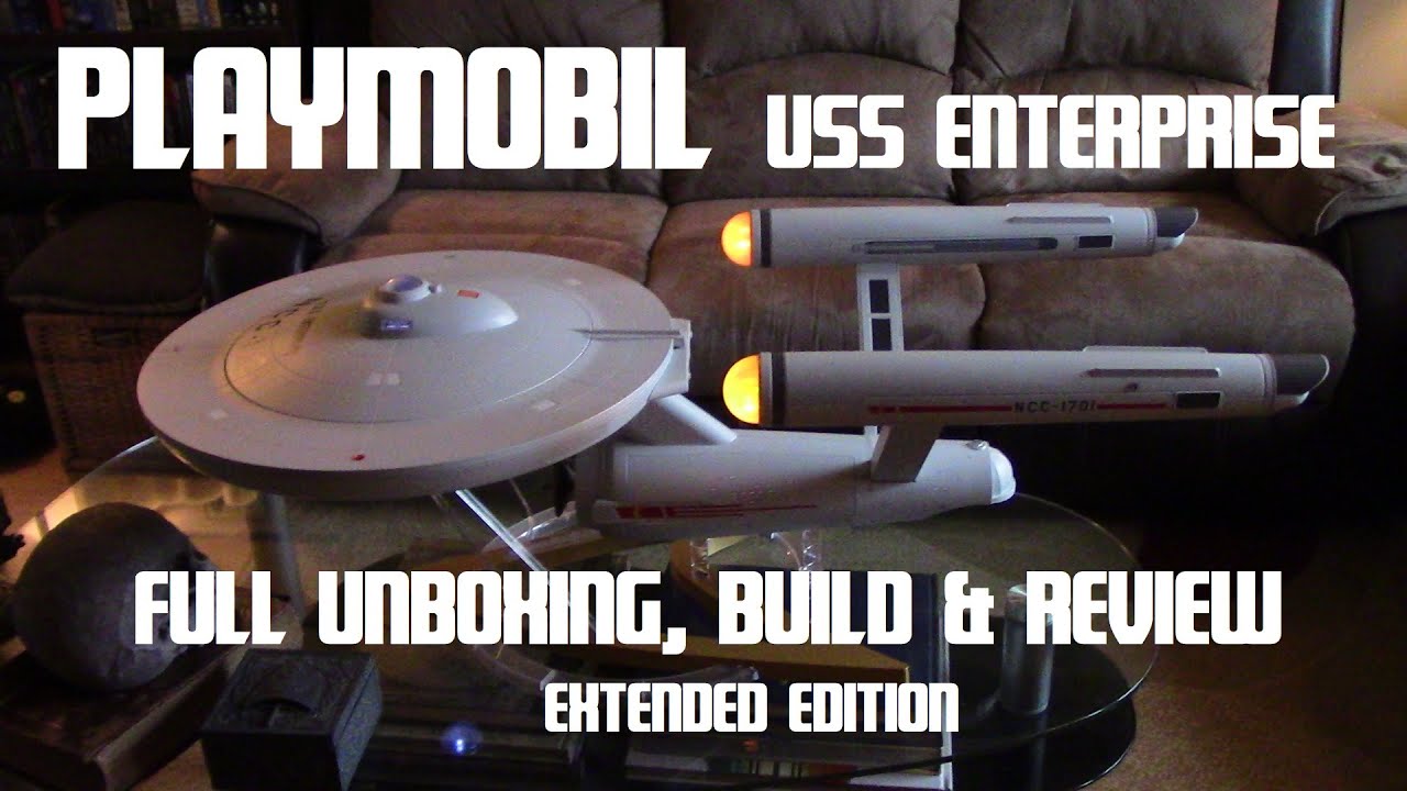 Playmobil Enterprise Complete Unboxing, Build and Review