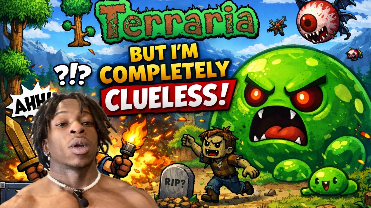 🔴 LIVE: Terraria, But I’m Better? Kinda