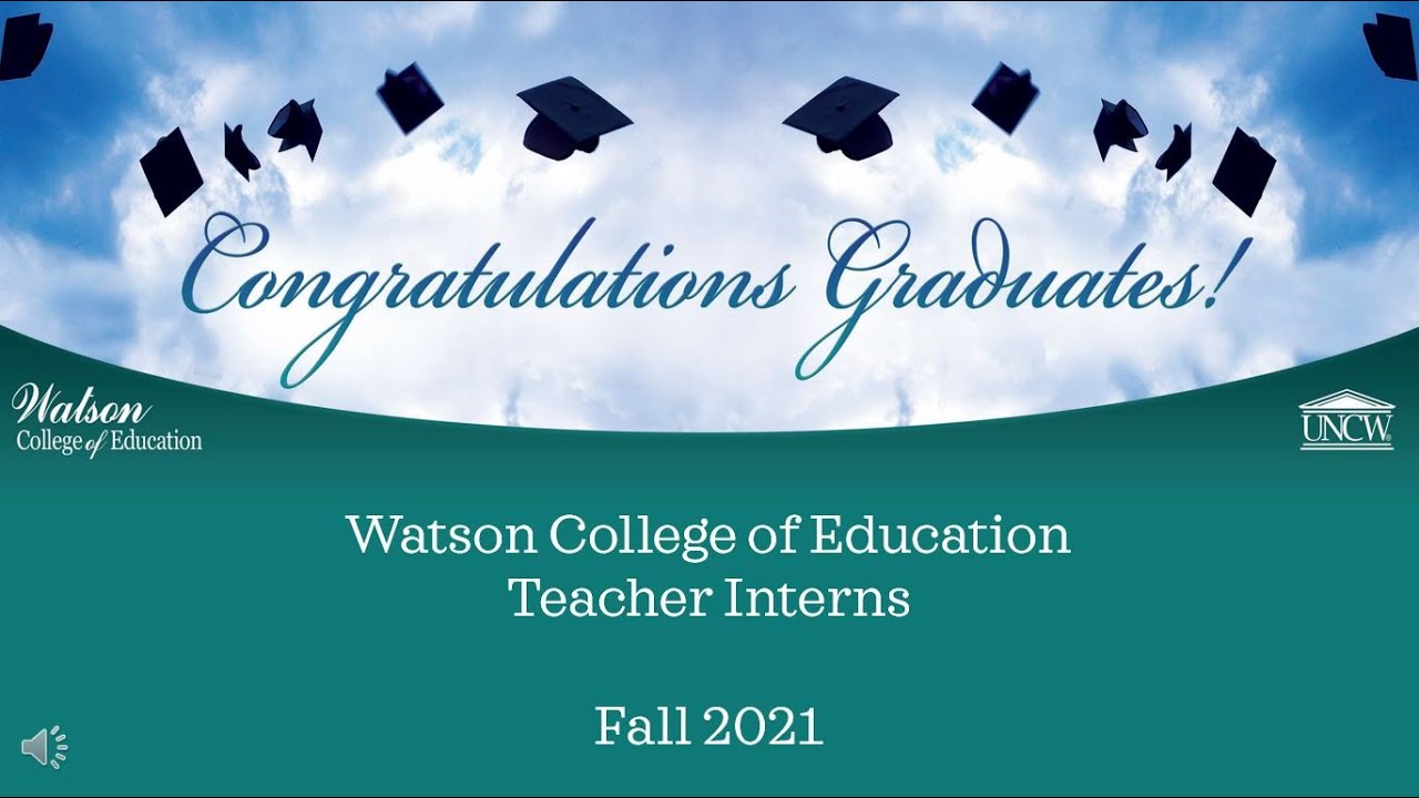 Fall 2021 Teacher Education Graduates