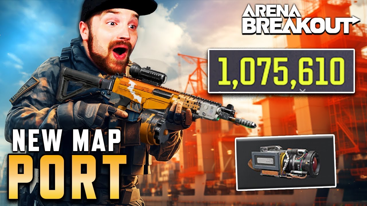 FAL + Thermal on New Map Port & Wiped The Lobby - Arena Breakout