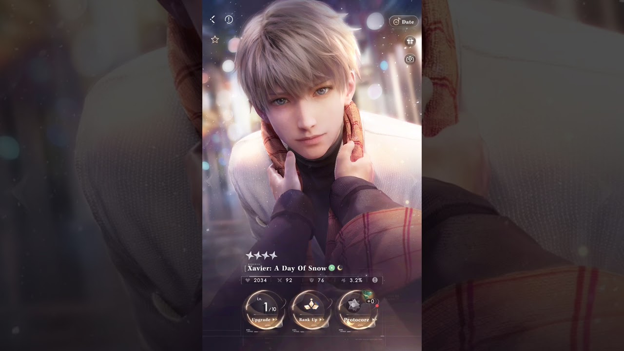 Ranking up cards and opening crafts after pulling from Morality's Tenderness Event