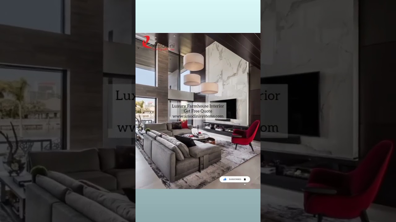 Luxury Farmhouse interior design services | Modular Luxury Interiors  - Amodinisystems