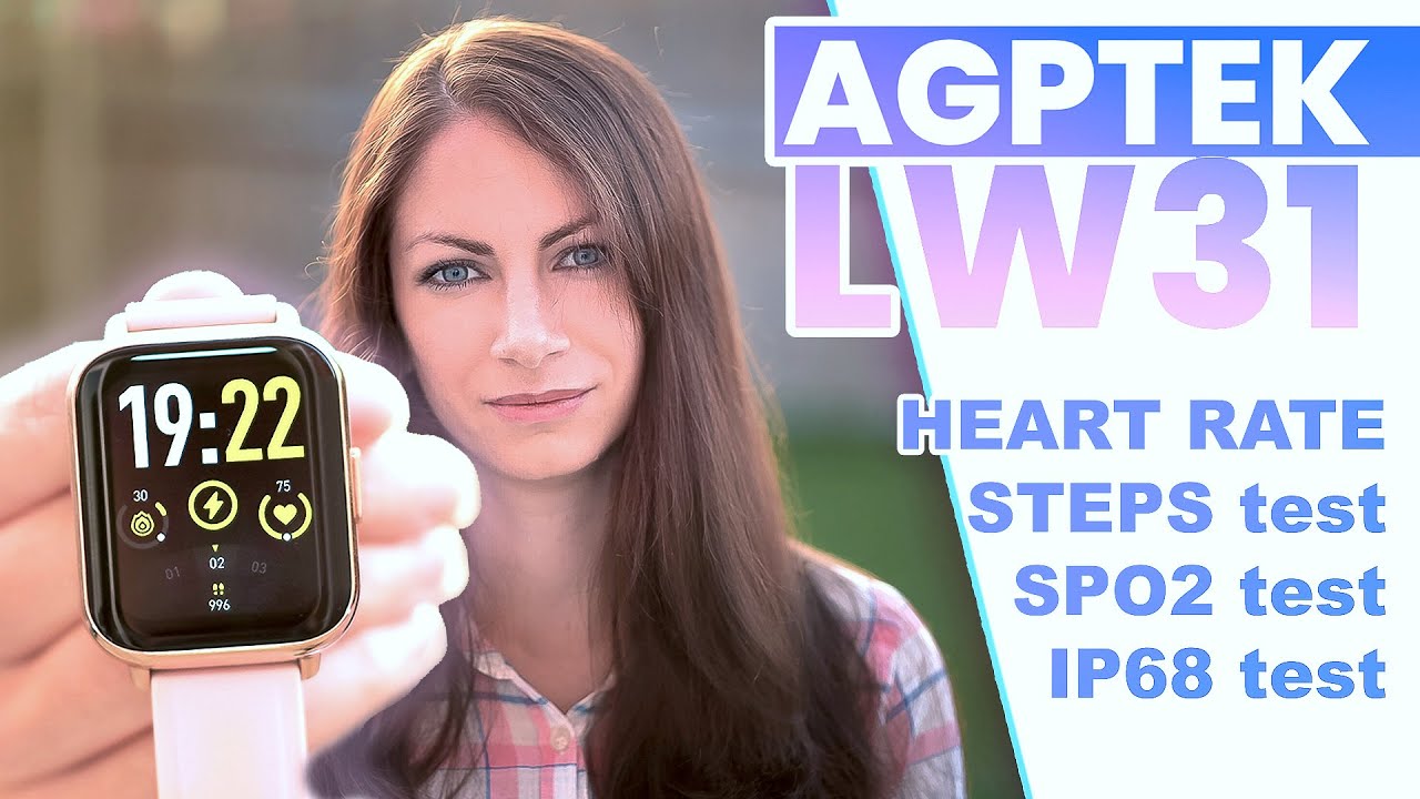 Умные часы LW31 AGPTEK IP68: что нужно знать перед покупкой // Для Android и iPhone