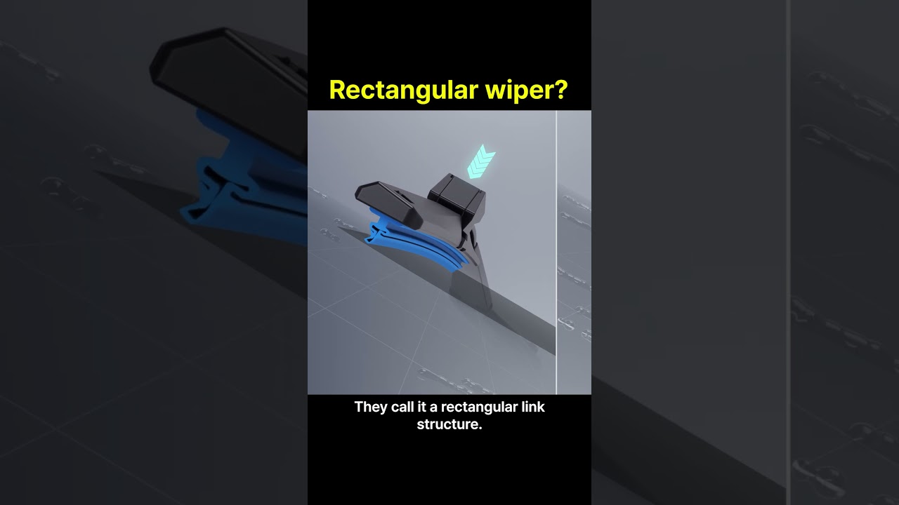 Rectangular Wiper? Only KIMBLADE #wipers