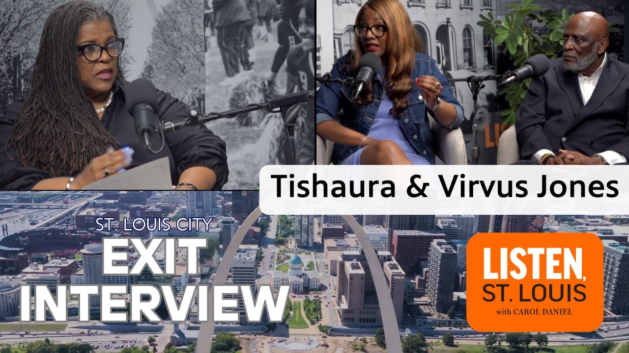 Tishaura Jones Gives Exit Interview with Father Virvus Jones | Listen, St. Louis with Carol Daniel
