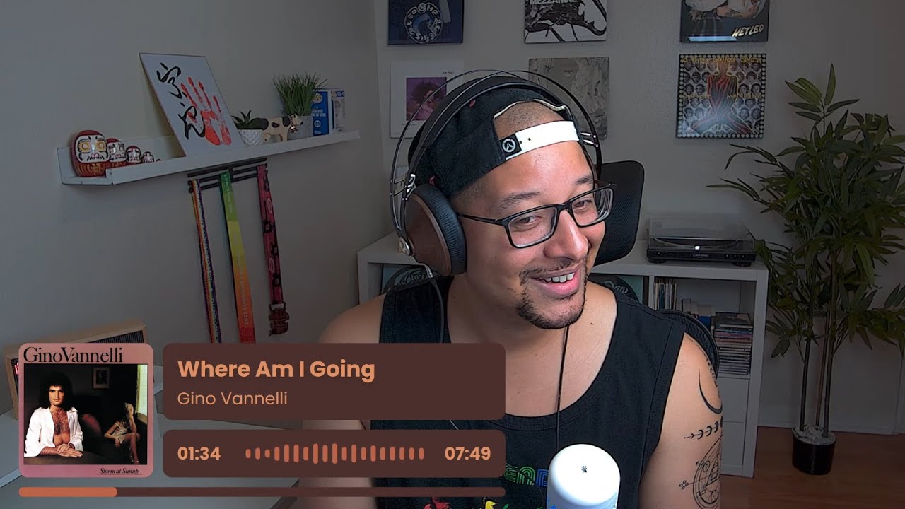 Gino Vannelli- Where Am I Going REACTION AND REVIEW