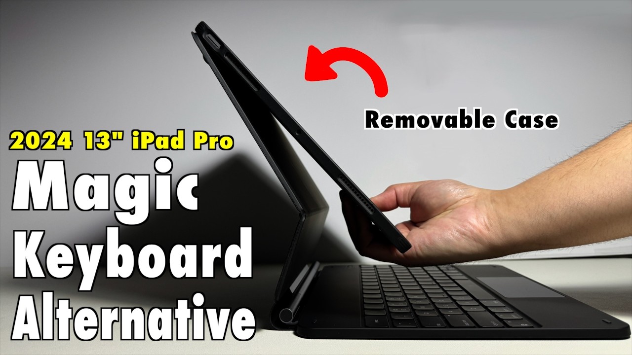 ESR Rebound Magnetic Keyboard Case for 2024 2025 iPad Pro  | Magic Keyboard Alternative | Review