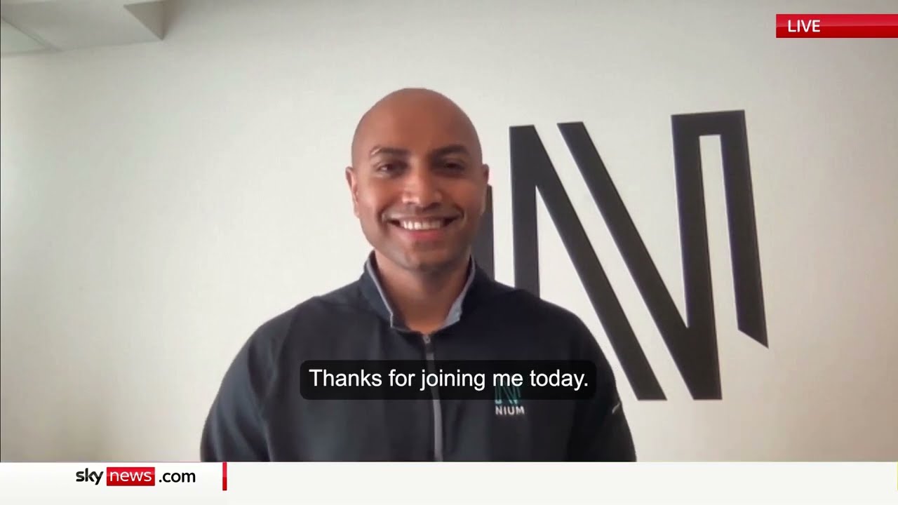 Growing B2B payments & fintech influence | Prajit Nanu, Nium CEO & Co-founder, speaks with Sky News