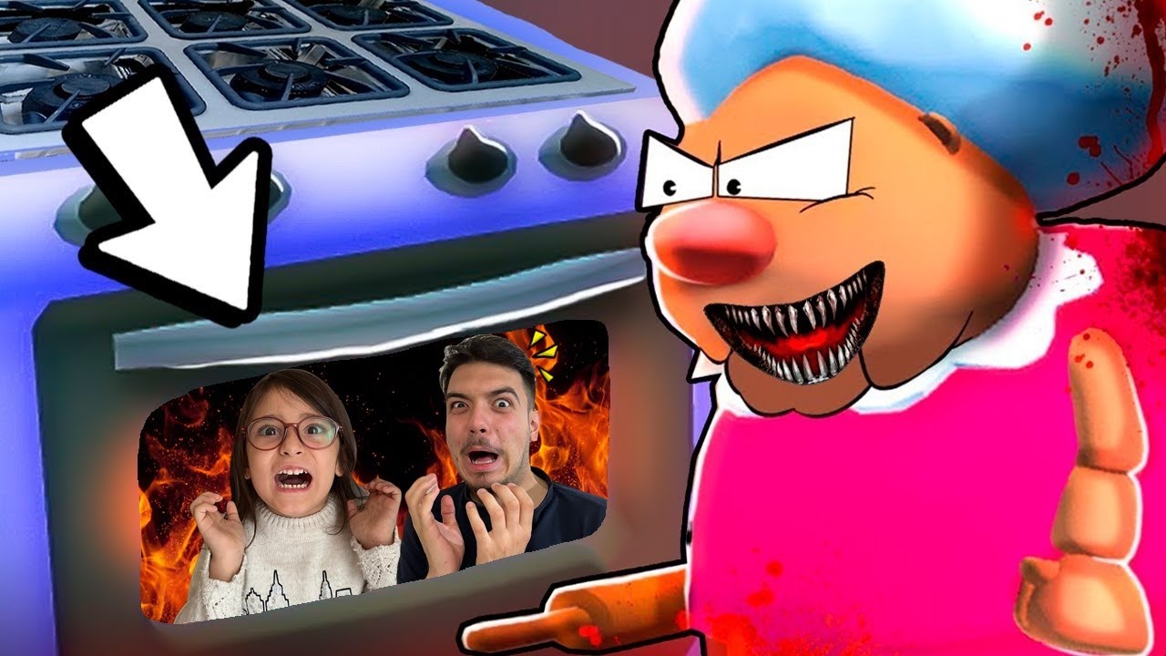 KORKUN&Ccedil; BABAANNE UYKUSUNDA BİZİ D&Ouml;V&Uuml;YOR!! ASEL VE UMUT - Roblox Grandma Visit Story