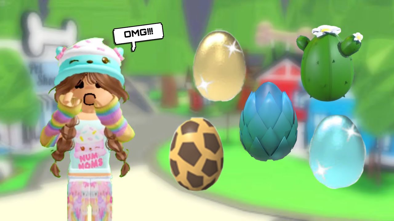 Opening 1 of EVERY EGG I Own in Adopt Me!