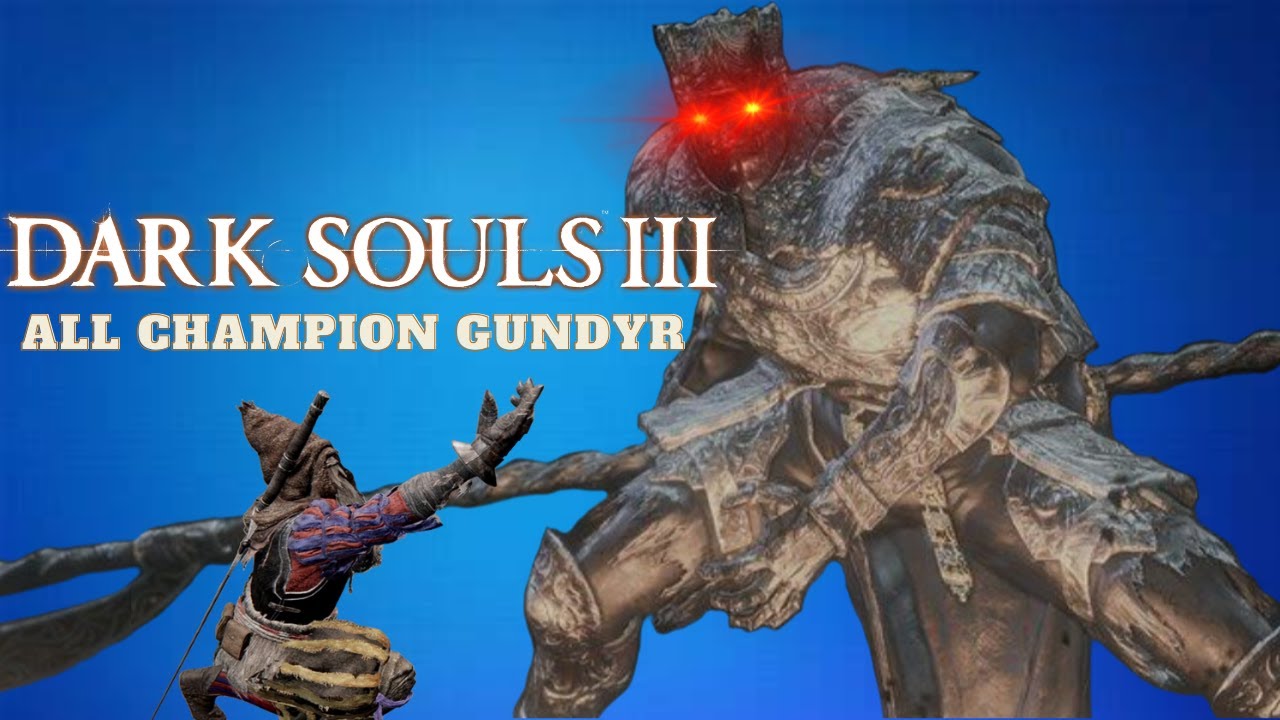 Can you beat Dark Souls 3, but all the enemies are Champion Gundyr?