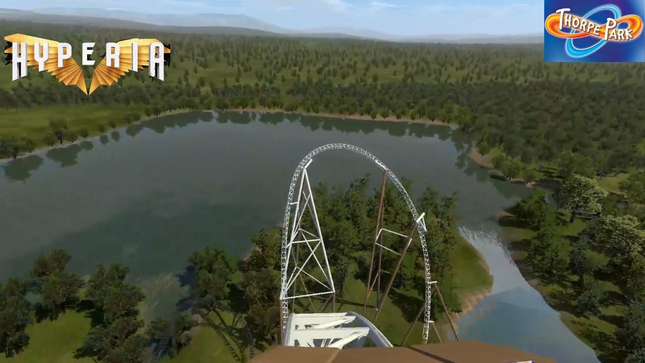 Hyperia Thorpe park day ride  PoV on no limits 2