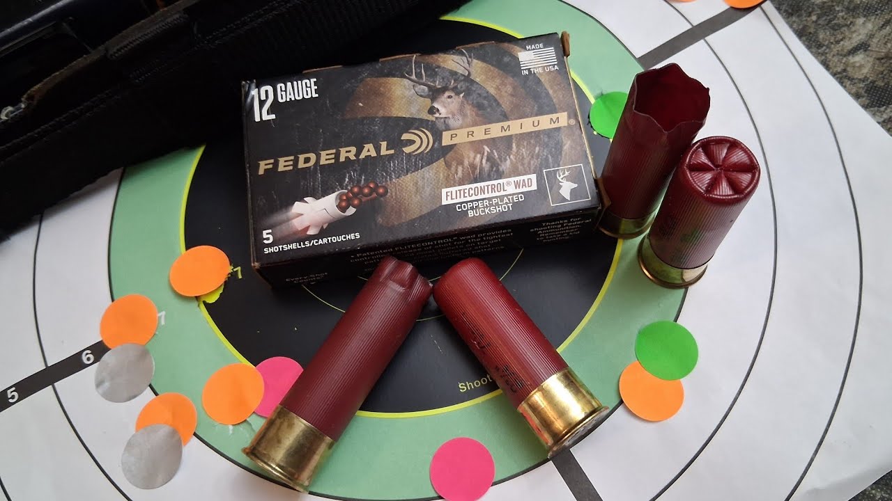 Evaluating Federal's Premium Flitecontrol Wad, Standard-length 12 gauge #00 Buckshot Loads