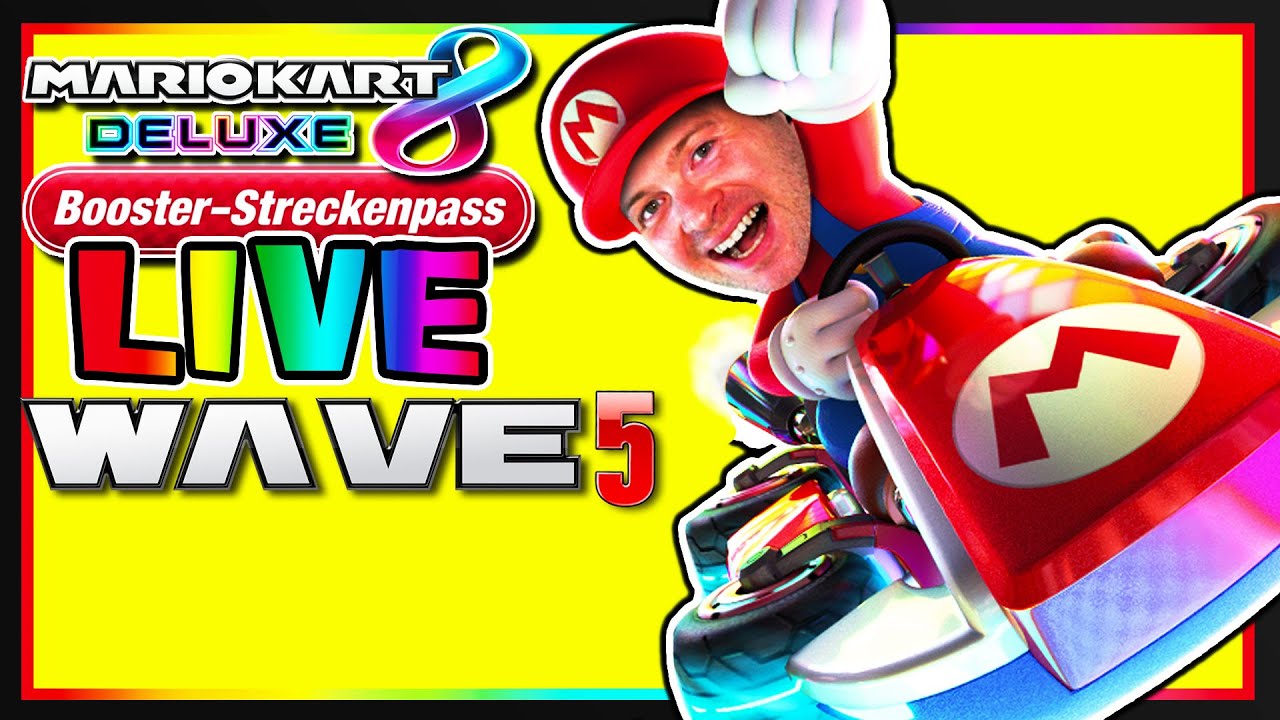 🔴 MARIO KART 8 DELUXE BOOSTER-STRECKENPASS | Welle 5 | Online & live mit Euch!