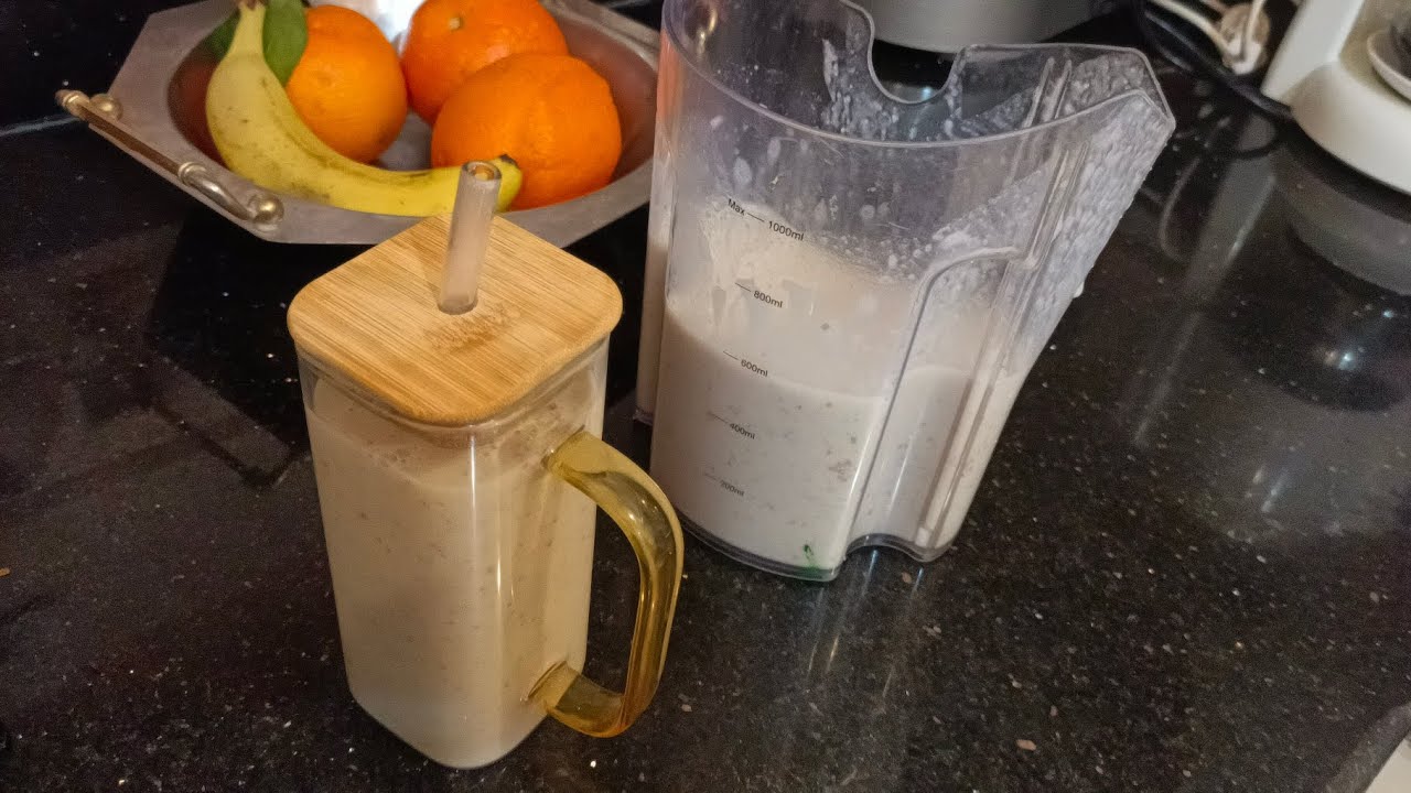 عصير صحي 🍹 🍌🍯منعش غني بال طاقه💯  فيتامينات ل الصغار و الكبار و اصحاب الريجيم 💪🏼😋