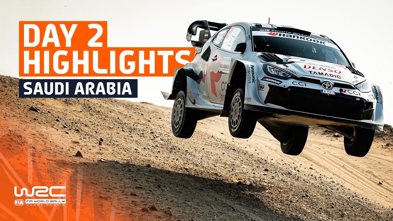 Day 2 Highlights | WRC Rally Saudi Arabia 2025