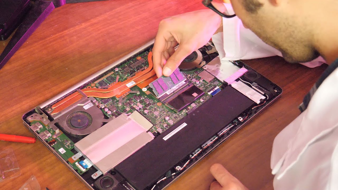 Asus n580vd Vivobook Pro 15 Hardware Upgrade SSD and RAM