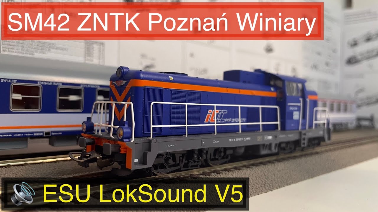 #Piko #SM42-616 #Stonka | dekoder ESU | #PKPInterCity | #Piko59272 | #pikofan
