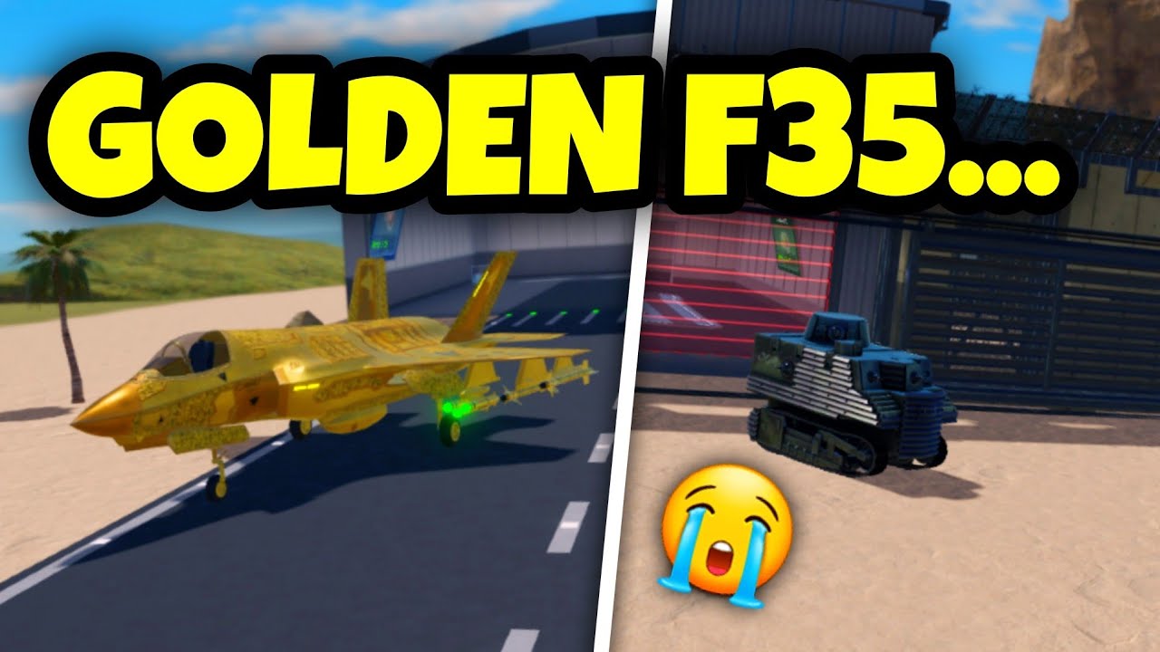 The New Golden F-35 & Bob Semple Update Is HERE... | War Tycoon