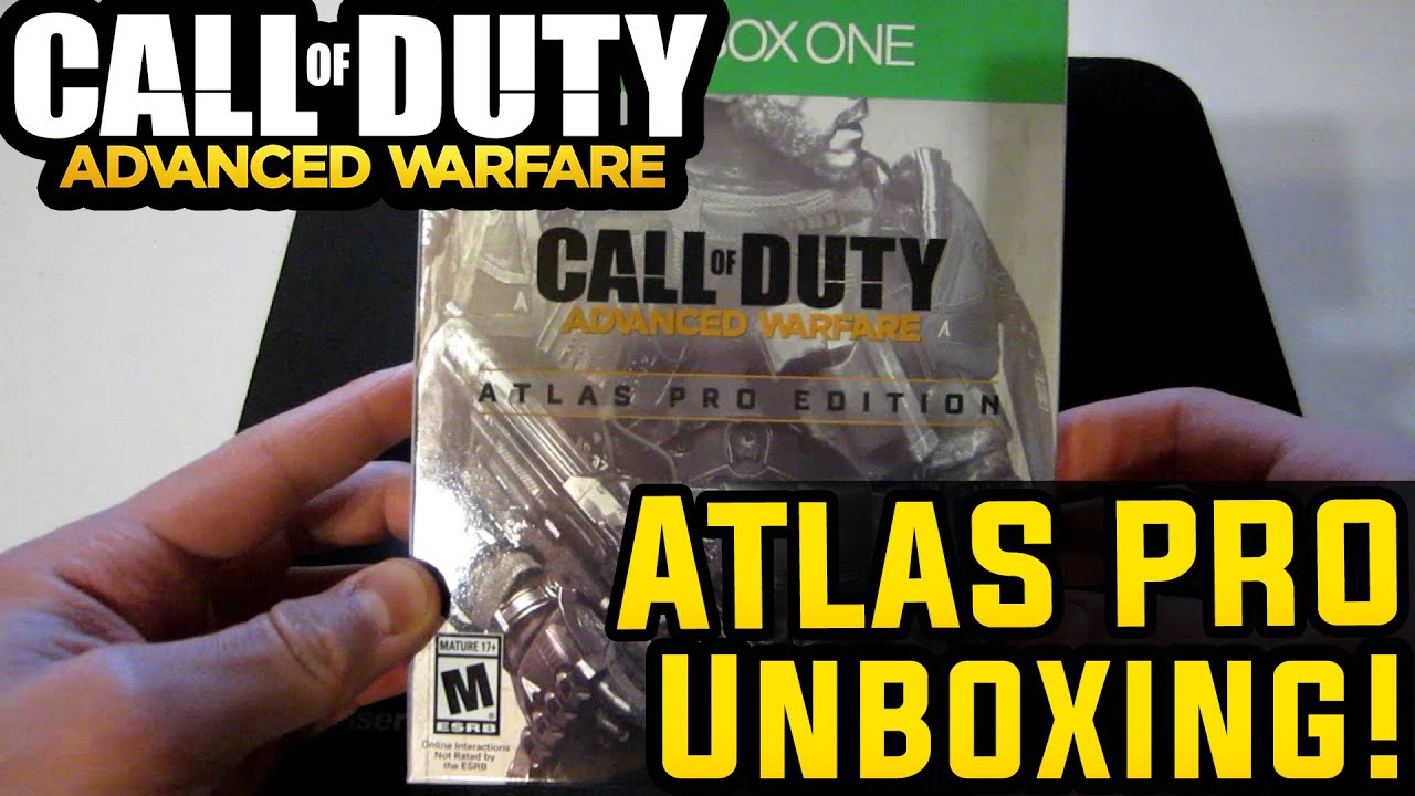 Call of Duty: Advanced Warfare - Atlas Pro Edition Unboxing (Xbox One COD AW)