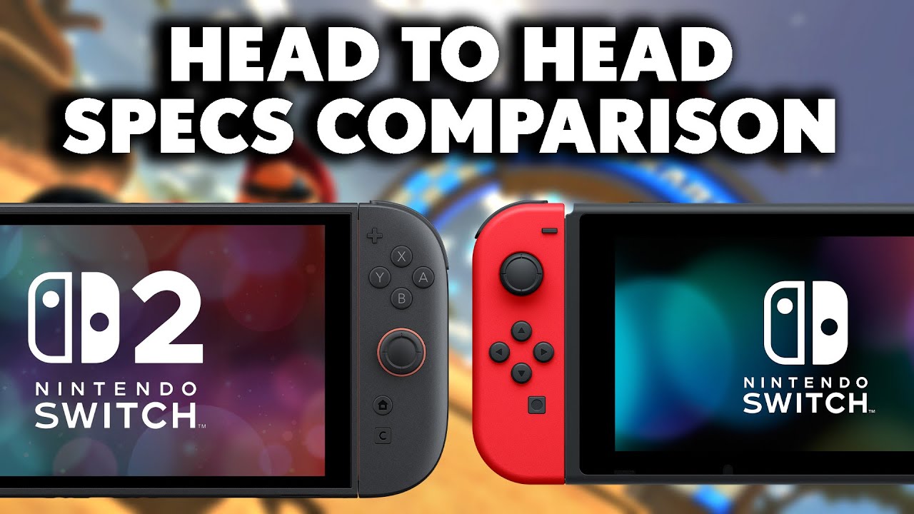 Switch 2 vs Switch 1 - SPECS COMPARISON - How Powerful Is The Switch 2?