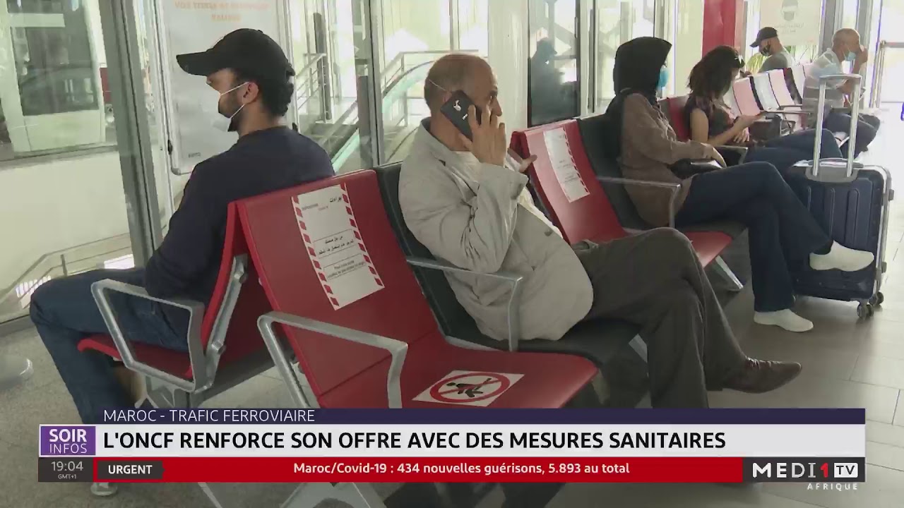 Maroc-Traffic ferroviaire: l´ONCF renforce son offre avec des mesures sanitaires