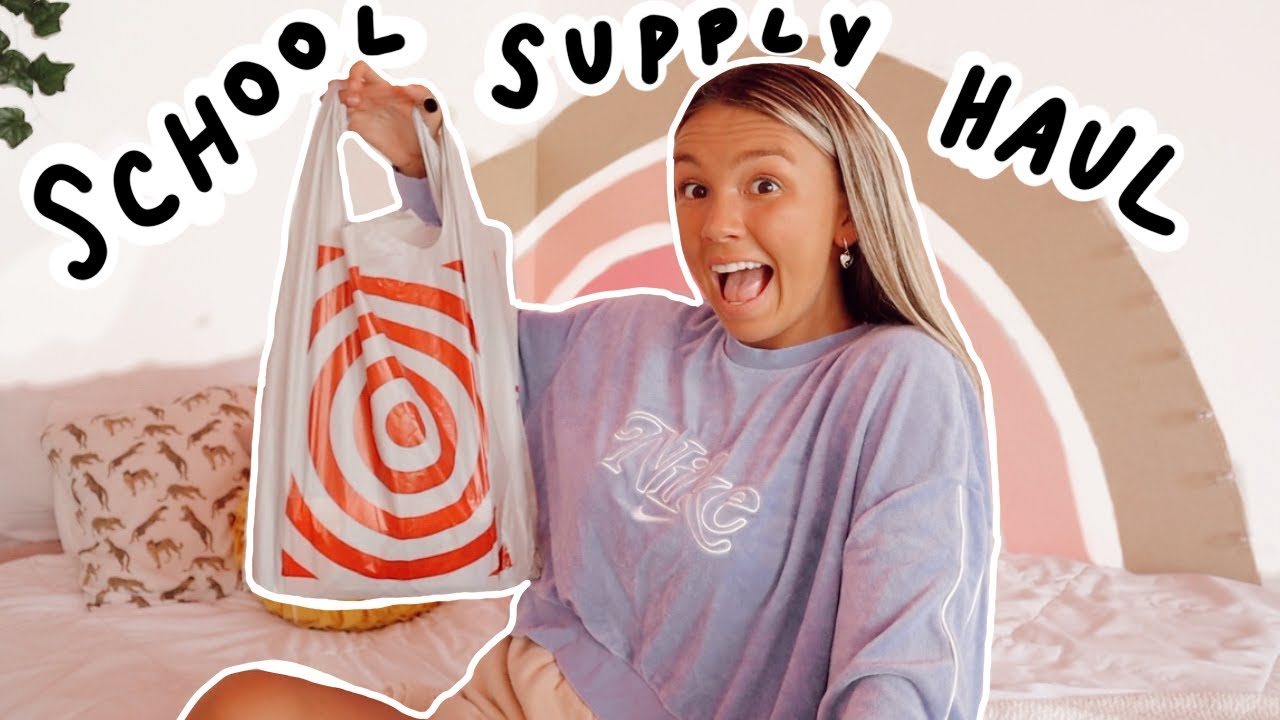 SCHOOL SUPPLY HAUL 2021!