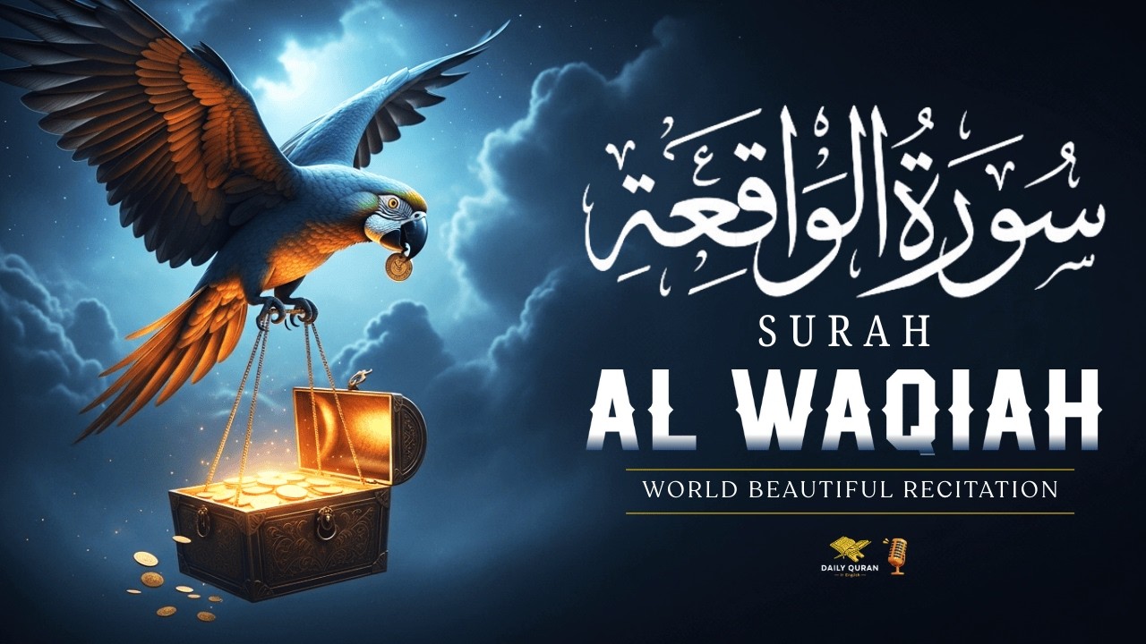 Surah Al-Waqiah – سورة الواقعة | Wealth Is Temporary, Rizq Is Promised| Daily Quran in English
