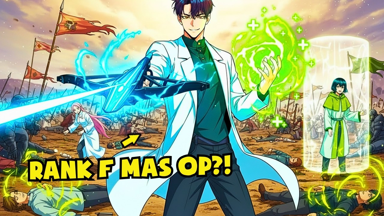 Ele Foi Zombado por Ser um Curandeiro Rank F… Mas Seus Status Já Estavam no Máximo! - Manhwa recap