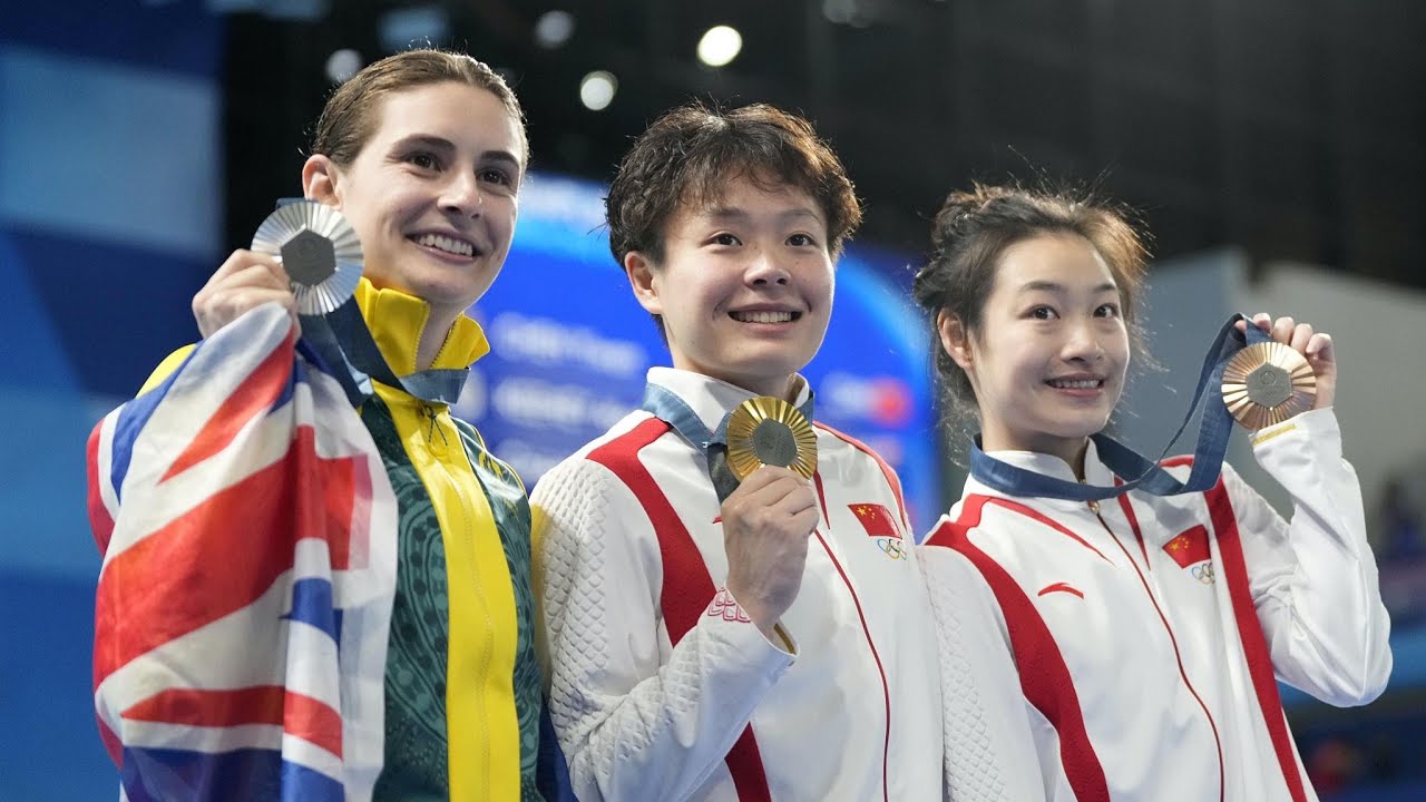 China have 7 from 7 in diving golds in Paris, Chen Yiwen, Keeney & Chang Yani after 3m springboard
