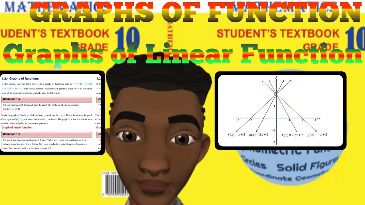 Mathematics Grade 10 unit 1 in Afaan Oromoo| Graphs of Function and Graphs of linear function in Oro