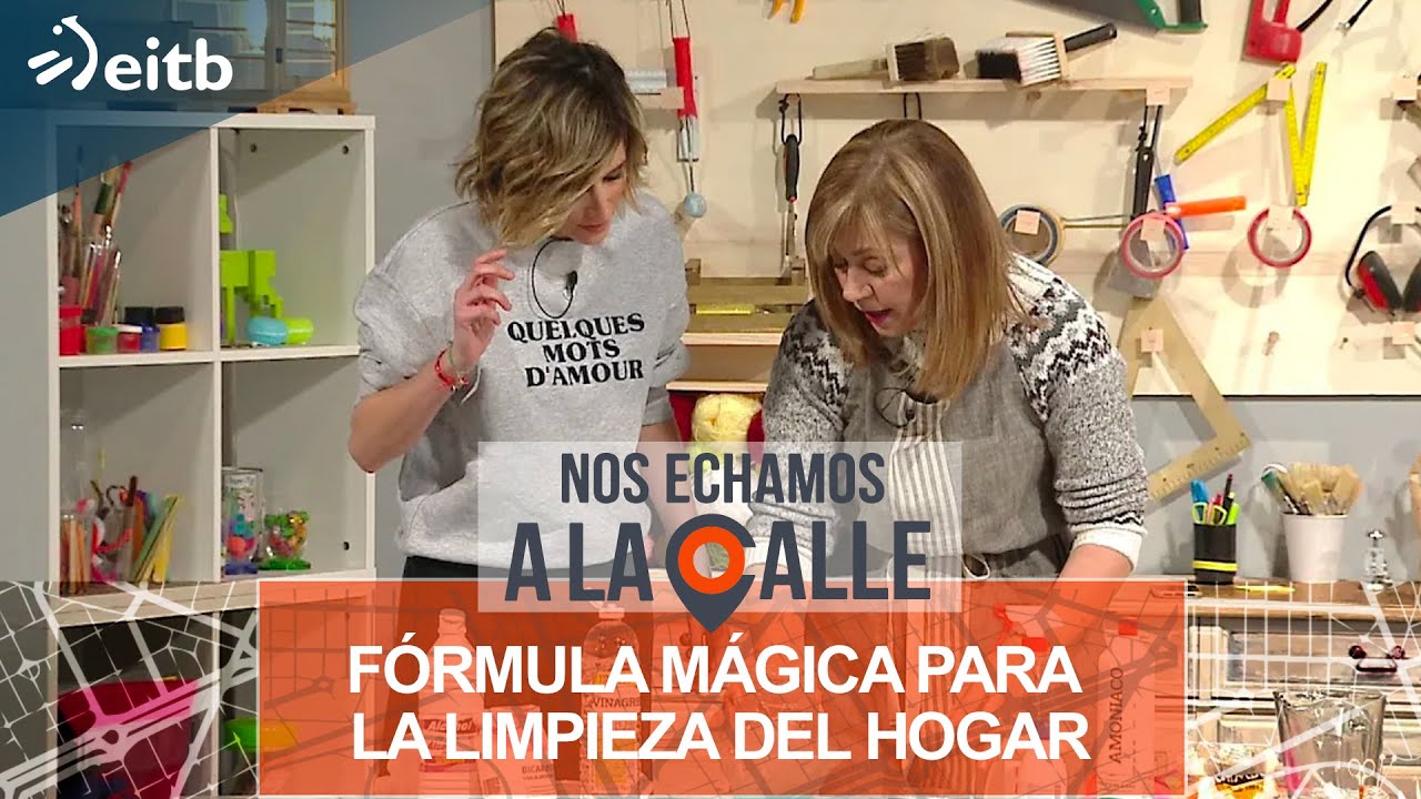 Aprendemos a preparar una fórmula mágica para la limpieza del hogar