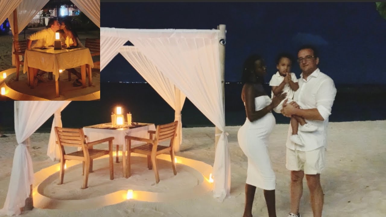 SURPRISING MY WIFE WITH ROMANTIC DINNER ON THE BEACH!😍🥹