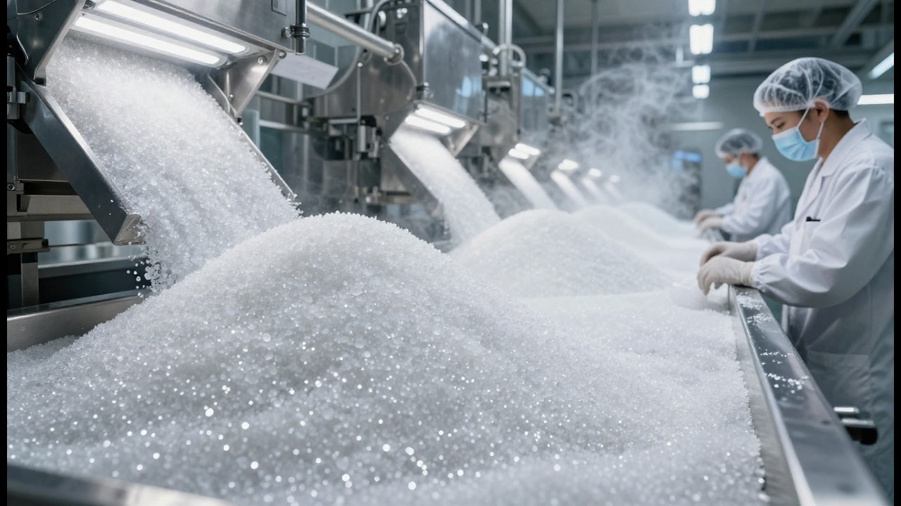 From Plant to Sparkling Crystal Sugar Transformation 1