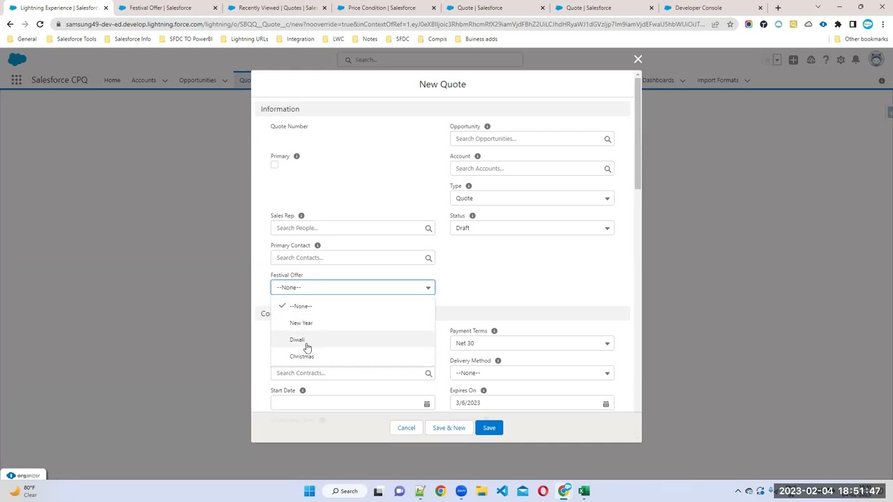 Video25 Price Rules in Salesforce CPQ Part1